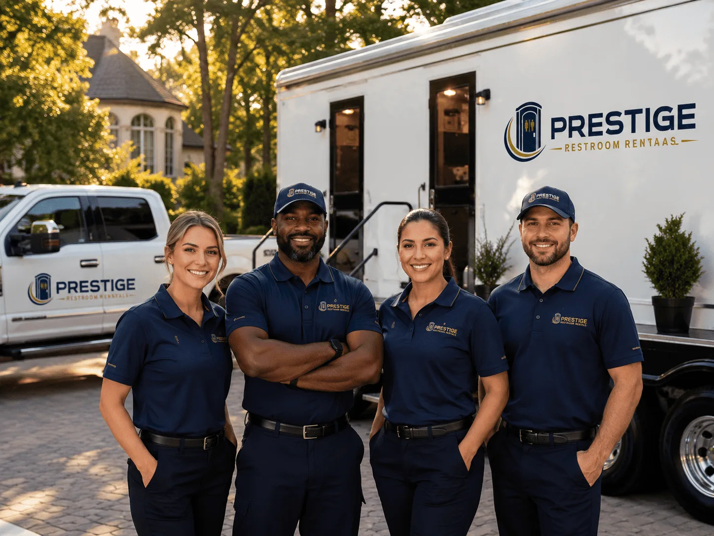 Trusted Luxury Portable Restrooms company in Roundhill, KY